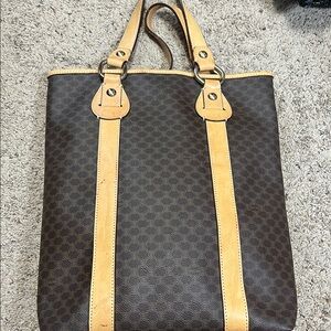 Celine Macadam, Some Darkening On The Leathers,corners Rubbings, Handles